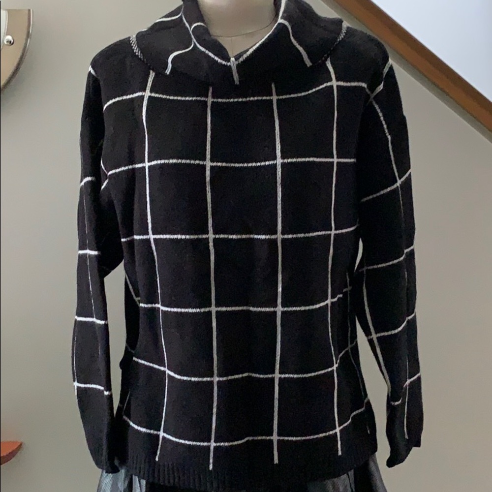 winter women’s turtleneck knit sweater